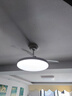 歐普（OPPLE）風(fēng)扇燈吊扇燈24瓦LED照明低噪音餐廳臥室吊燈燈具包安裝 冰風(fēng)白 曬單實(shí)拍圖