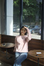 Teenie Weenie小熊女裝衛(wèi)衣2025冬秋新款保暖舒適加絨基礎(chǔ)圓領(lǐng)上衣 淺粉色 M 曬單實(shí)拍圖