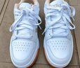 adidas ENTRAP美式校園風(fēng)低幫運動(dòng)板鞋少年感復古籃球鞋阿迪達斯 白/金色   38 曬單實(shí)拍圖