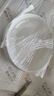 京東京造 盤(pán)子 餐盤(pán)牛排西餐具菜盤(pán)家用陶瓷水果備菜 如雪9英寸盤(pán)*4 曬單實(shí)拍圖