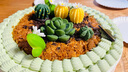 元祖（GANSO）8號多肉森林鮮奶蛋糕800g 生日蛋糕同城配送 動(dòng)物奶油網(wǎng)紅蛋糕 曬單實(shí)拍圖