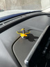 迪加倫新款車載太陽能旋轉(zhuǎn)小飛機(jī)汽車創(chuàng)意擺件車內(nèi)中控臺(tái)裝飾品汽車用品 曬單實(shí)拍圖