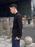 崎雨峰長(cháng)袖polo衫工作服T恤定制廣告長(cháng)袖黑色團體員工餐飲翻領(lǐng)工裝logo 【純棉質(zhì)感+】黑色 2XL 曬單實(shí)拍圖