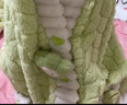 浪莎法蘭絨睡衣女加絨加厚珊瑚絨秋冬季家居服甜美可愛(ài)大碼女士套裝 曬單實(shí)拍圖