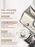 德龍（Delonghi）【政府補貼】咖啡機 半自動(dòng)咖啡機 意式美式家用現磨研磨一體機 手動(dòng)打奶泡 EC9155.W 白色 曬單實(shí)拍圖