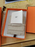 愛(ài)馬仕（HERMES）Mini Pop H項鏈 玫瑰金鏈條橢圓立體琺瑯項鏈送女友節日送禮 白色玫瑰金H147992FO49 鏈長(cháng)40cm吊墜0.7*0.9cm 曬單實(shí)拍圖