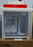 LIANLI包豪斯O11 Vision Compact 海景房機箱全景無(wú)立柱MATX游戲臺式電腦臺式機主機箱 三面玻璃360水冷 包豪斯白色機箱+圖靈智顯9.2機箱副屏 O11 Vision comp 曬單實(shí)拍圖
