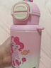 繁季兒童保溫杯小馬寶莉吸管雙飲食品級316高顏值小學(xué)生幼兒水壺杯子 曬單實(shí)拍圖