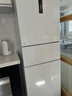 美的（Midea）283白色三門(mén)三開(kāi)門(mén)大容量家用小型電冰箱一級(jí)能效風(fēng)冷無(wú)霜租房小冰箱多門(mén)以舊換新【國(guó)家補(bǔ)貼】 曬單實(shí)拍圖