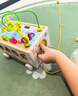 童木星兒童多功能智力車玩具3-6歲嬰幼兒早教益智木質繞珠水果拼圖積木 【七合一】多功能智力車 曬單實拍圖