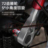 EVR自行車(chē)維修工具包補胎套裝打氣筒修理扳手公路車(chē)山地車(chē)便攜裝備 黑包+工具 曬單實(shí)拍圖