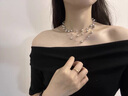 伊燦長(zhǎng)款復(fù)古滿天星仿珍珠項(xiàng)鏈女氣質(zhì)高級(jí)感毛衣鏈2025年新款小眾項(xiàng)鏈 復(fù)古滿天星仿珍珠項(xiàng)鏈【白色】 曬單實(shí)拍圖
