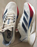 adidas ADIZERO BOSTON 12超輕馬拉松玻纖柱專(zhuān)業(yè)競(jìng)訓(xùn)跑鞋阿迪達(dá)斯   亮白/深藍(lán)/純寶石紅   41 曬單實(shí)拍圖