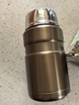 膳魔師（THERMOS）兒童保溫杯 食物罐 真空燜燒杯/罐 SK-3020-GL 710ml 金色 曬單實(shí)拍圖