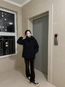鴨鴨（YAYA）蓄熱短款羽絨服女2025年冬季新款時(shí)尚休閑寬松加厚保暖小個(gè)子外套 米色 M (建議110-125斤) 曬單實(shí)拍圖