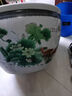 沐欽陶瓷花盆特大號創(chuàng)意家用室內(nèi)庭院種樹花盆栽碗蓮睡蓮花盆客廳魚缸 花開富貴 陶瓷 中號直徑53cm-無孔 曬單實拍圖