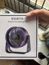 YOUMAKER【支持米家App智能風(fēng)控】桌面小風(fēng)扇空氣循環(huán)扇宿舍學(xué)生臺面辦公室USB冷小風(fēng)扇家用渦輪迷你電風(fēng)扇 充電版米白【長(cháng)續航】五檔循環(huán)風(fēng)丨可掛可立充插兩用 曬單實(shí)拍圖
