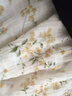 茯見(jiàn)2025夏季新款碎花半身裙女高腰a字中長(cháng)裙小個(gè)子黃色小眾半身裙女 黃色碎花半身裙 M 曬單實(shí)拍圖