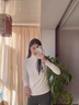 浪莎半高領(lǐng)打底衫女春秋內(nèi)搭2025新款洋氣白色堆堆領(lǐng)修身長袖顯瘦上衣 白色 （堆堆領(lǐng)） 均碼 【適合80-135斤】 曬單實(shí)拍圖
