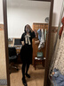 寶娜斯打底褲女加絨光腿神器秋冬棉豎條加厚保暖瘦腿光腿連褲襪 曬單實(shí)拍圖