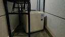 美的（Midea）46L 冰可可單門(mén)冰箱復古易嵌冷藏中小型家用宿舍家居租房家電 奶酪小方 BC-46MR 曬單實(shí)拍圖
