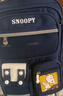 史努比（SNOOPY）小學(xué)生書包輕便兒童護脊減負雙肩包 一到三年級 寶藍綠小號 曬單實拍圖