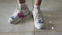 斯凱奇（Skechers）奶茶熊3代女鞋復古熊貓老爹鞋厚底增高鞋百搭休閑運動(dòng)鞋896276 曬單實(shí)拍圖