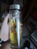 希諾雙層玻璃杯男士高檔泡茶杯子七夕情人節(jié)教師節(jié)禮物XN-9607 410mL 曬單實(shí)拍圖