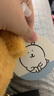 名創(chuàng  )優(yōu)品（MINISO）自嘲熊系列鼴鼠可樂(lè )餅造型雙肩包毛絨玩具玩偶包包大容量生日禮物 曬單實(shí)拍圖