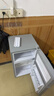 小黃鴨 迷你冰箱小 108L雙門(mén)冷藏冷凍小型家用宿舍租房電冰箱小巧不占地 一級能效省電節能 95L【一級能效，節能省電款】銀色 曬單實(shí)拍圖