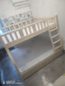 皇家御兔【免費安裝】實(shí)木子母床二層兒童床小戶(hù)型家用兩層多功能高低床 原木直梯裸床+抽屜+書(shū)架+床墊 上鋪寬160*下鋪寬180 曬單實(shí)拍圖