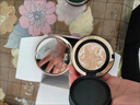 Aekyung Age 20's全球購正品愛(ài)敬氣墊三色拉花bb隔離遮瑕保濕持久控油粉 黑盒21#象牙白 曬單實(shí)拍圖