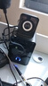 動感者電腦音響低音炮臺式機小型多媒體音箱筆記本家用藍牙桌面有線電競帶麥克風耳機一體 黑色標準版【送麥克風+耳機】 曬單實拍圖