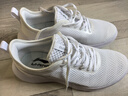 李寧（LI-NING）男鞋跑步鞋夏季新款網(wǎng)面透氣防滑耐磨休閑男士白色運動(dòng)鞋鞋子男 白色-1(薄網(wǎng)) 43 曬單實(shí)拍圖