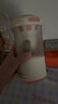 得力（deli）學(xué)生大口徑全自動電動削筆機(jī)兒童削筆器卷筆轉(zhuǎn)筆削筆刀削加粗桿大三角鉛筆電動文具生日開學(xué)禮物白 曬單實拍圖