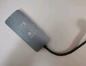 聯(lián)想電腦拓展塢Type-C轉USB3.0一拖四轉換器千兆網(wǎng)口高速擴展塢分線器有線網(wǎng)卡轉接器筆記本電腦通用 F1-U03Pro 曬單實拍圖