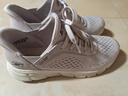 斯凱奇（Skechers）閃穿鞋女鞋秋季懶人一腳蹬運(yùn)動(dòng)鞋減震耐磨休閑健步鞋117303 曬單實(shí)拍圖