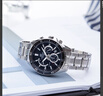卡西歐（CASIO）手表男EDIFICE三盤商務(wù)簡約學(xué)生石英日韓表送男友EFR-552D-1A 曬單實(shí)拍圖