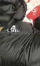 駱駝（CAMEL）戶(hù)外羽絨服男女同款情侶加厚保暖面包服 A35WR28002 幻影黑 2XL 曬單實(shí)拍圖
