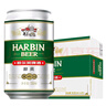 哈爾濱啤酒（HARBIN）醇爽啤酒 經(jīng)典鋁罐 聽(tīng)裝整箱批發(fā) 中秋送禮 國慶出游 一起哈啤 【經(jīng)典醇爽】 330mL 24罐 整箱裝 曬單實(shí)拍圖