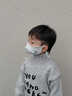 skingcond日本兒童保暖口罩秋冬季3到8歲防風(fēng)防曬騎行舒適小學(xué)生可調節耳帶 椰奶白[A類(lèi)保暖]透氣呼吸 曬單實(shí)拍圖