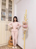 貓人【A類嬰兒棉】秋衣秋褲女士100%純棉10A抗菌軟棉棉保暖內(nèi)衣女套裝 曬單實(shí)拍圖