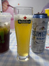 青島啤酒（TsingTao）精釀白啤 全麥釀造 500ml*12聽 整箱裝 曬單實拍圖