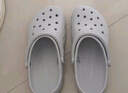 卡駱馳（crocs）經(jīng)典Clog男女洞洞鞋一腳蹬沙灘鞋 CR10001-100 38 曬單實(shí)拍圖