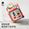 babycare六面盒多功能寶寶玩具形狀配對(duì)認(rèn)知積木屋節(jié)日送禮光柵紅 曬單實(shí)拍圖