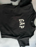Gap男女裝純棉印花logo短袖T恤基礎(chǔ)款寬松上衣 灰藍(lán)印花 L (175/96A) 亞洲尺碼 曬單實(shí)拍圖