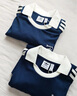 阿迪達斯 （adidas）三葉草系列 女 CC LS TEE W 長袖 JM8012 深靛藍 S 曬單實拍圖