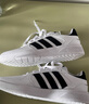 阿迪達(dá)斯（adidas）官方艦店男鞋 夏季新款三條紋板鞋皮面運(yùn)動(dòng)鞋耐磨休閑鞋子板鞋男 9195-白色-主推款 41 曬單實(shí)拍圖