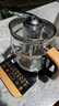 美的（Midea）養(yǎng)生壺花茶壺煮茶器 全自動電熱水壺 316L不銹鋼燒水壺1.5L大容量恒溫煮茶壺18大功能MK-GE1703Pro 曬單實(shí)拍圖
