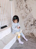 貝比嬰兒襪子春秋款純棉a類(lèi)女童中筒襪無(wú)骨冬季新生幼兒寶寶襪不勒腿 曬單實(shí)拍圖